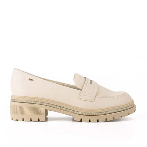 Sapato Dakota  Loafer Tratorado Bege