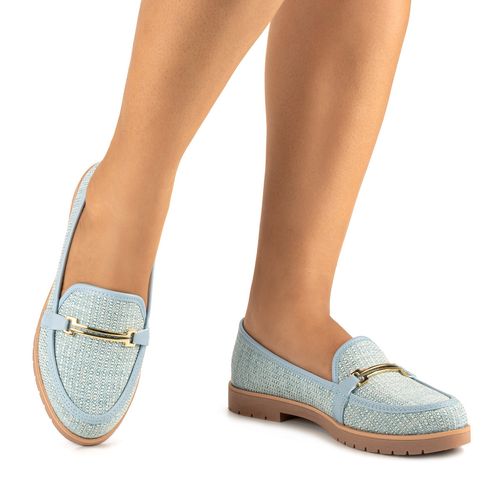 Sapato Mississipi  Loafer Azul