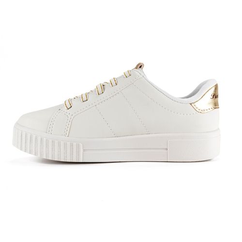 Tênis Pink  Cats Infantil Flatform Branco