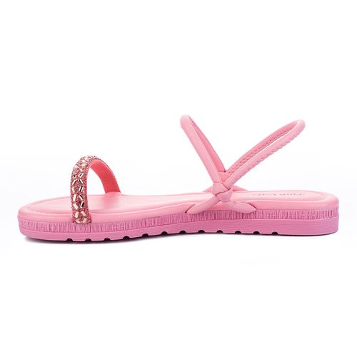 Sandália Pink  Cats Infantil Flatform Rosa