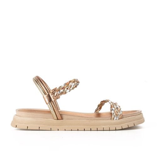 Sandália Dakota  Flatform Metalizada