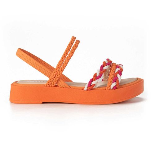 Sandália Pink  Cats Infantil Flatform Laranja