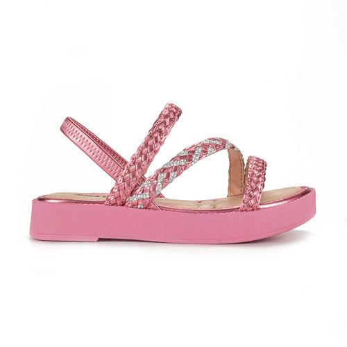 Sandália Pink  Cats Infantil Flatform Rosa