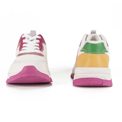 Dad Sneaker  Pink Cats Infantil Colorido