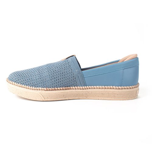 Tênis Kolway   Slip On Azul