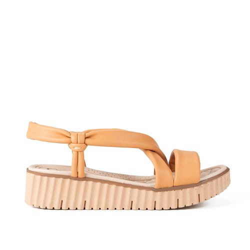 Sandália Campesí  Flatform Caramelo