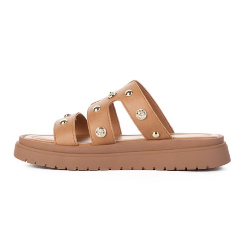 Slide Dakota  Flatform Caramelo