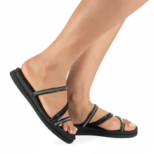 Slide Mississipi  Flatform Preto
