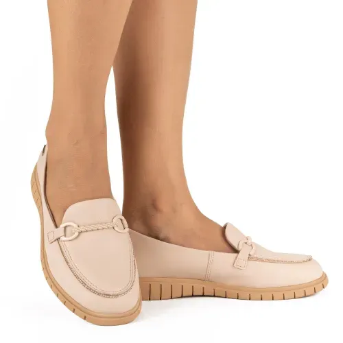 Sapato Campesí  Loafer Bege