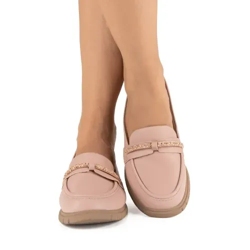 Sapato Campesí Loafer Rosa