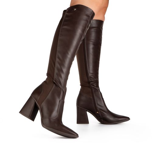 Bota Mississipi de Cano Longo Marrom