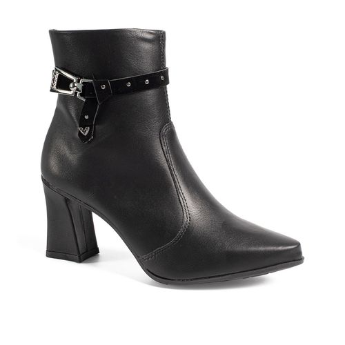 Bota Mississipi de Cano Curto Preta