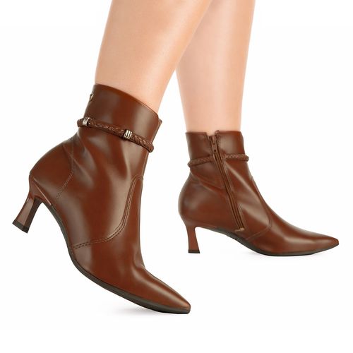 Bota Mississipi de Cano Curto Marrom