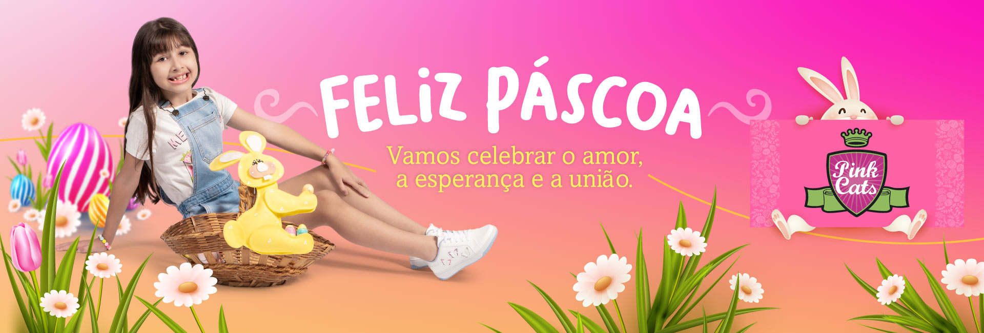 Promo Páscoa Pink Cats